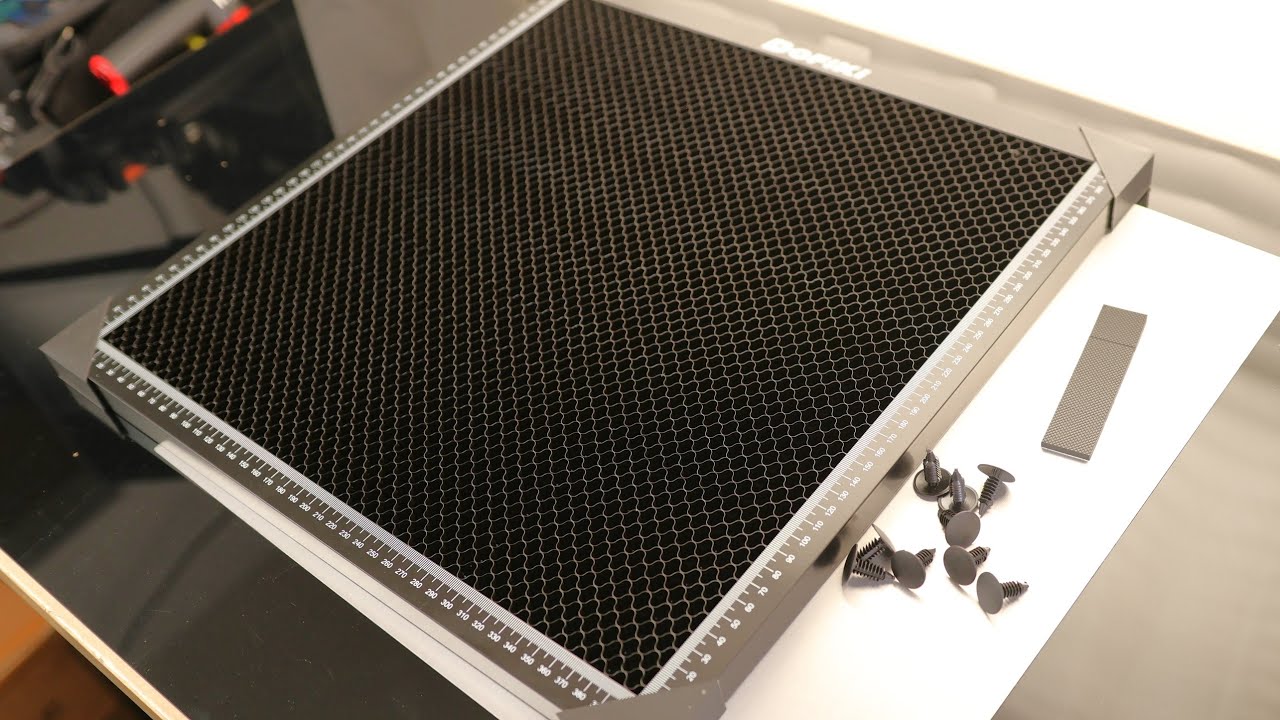 Dofiki Honeycomb Laser Bed 400x400mm Magnetic Steel Honeycomb Working Table for Laser Engraver