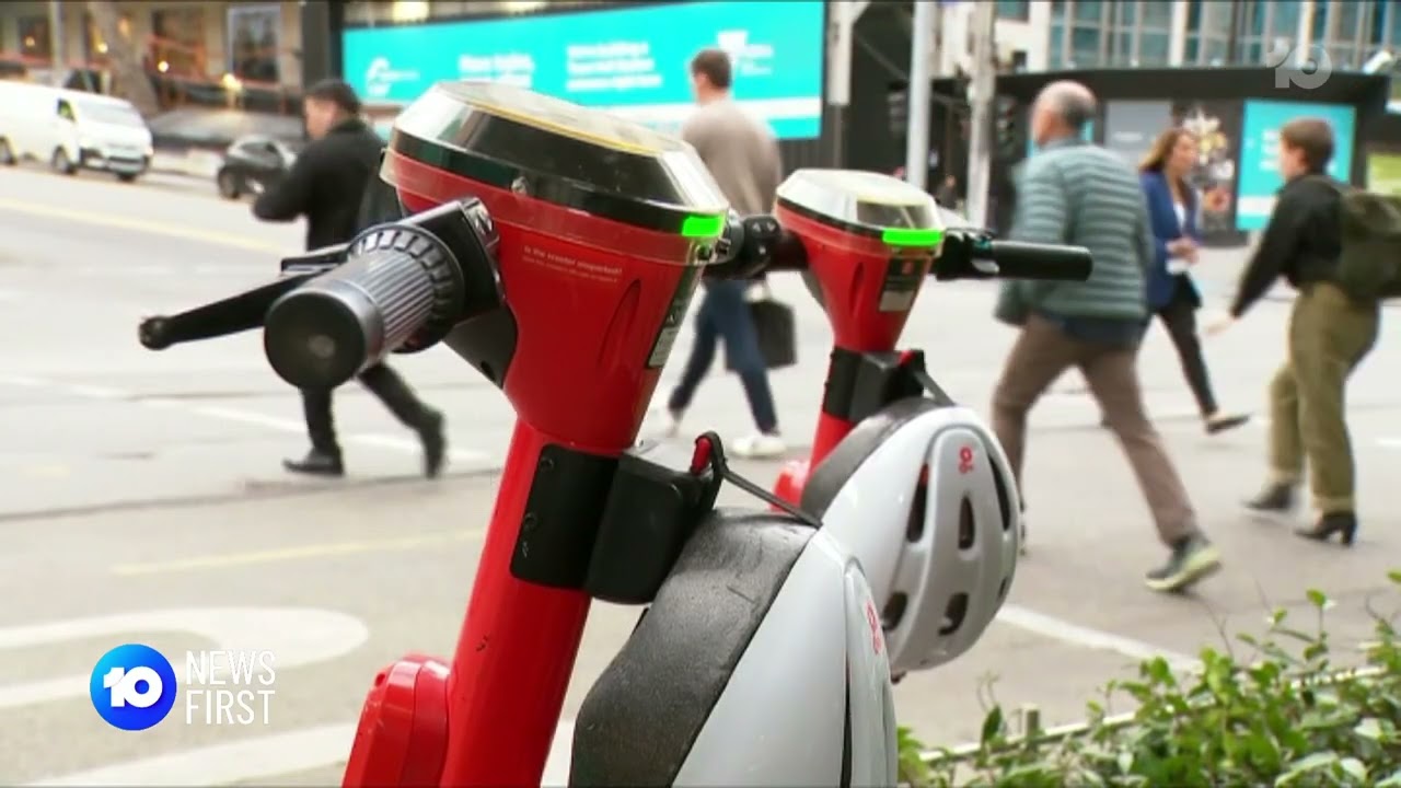 10 News  report - the dangers of e-scooters