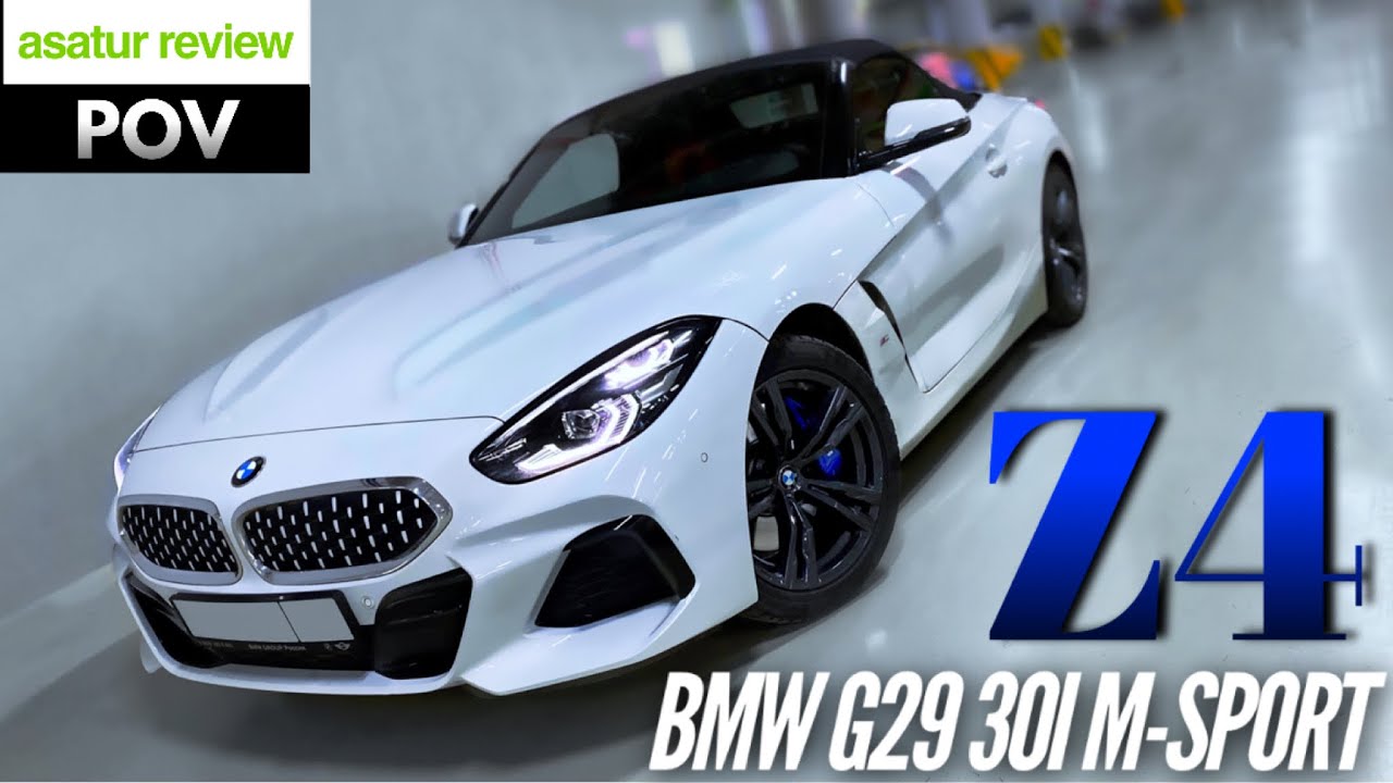 POV тест-драйв BMW Z4 G29 30i sDrive M-sport