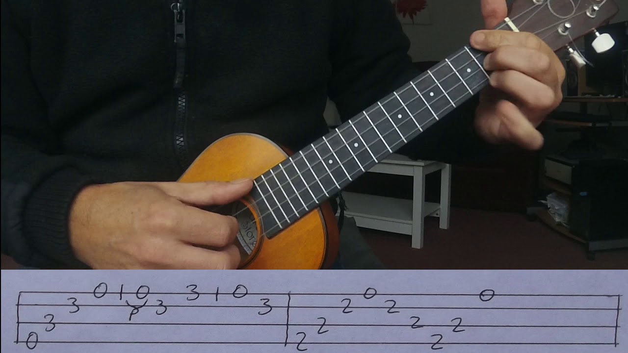 Spanish Ukulele Fingerstyle Tutorial with tabs