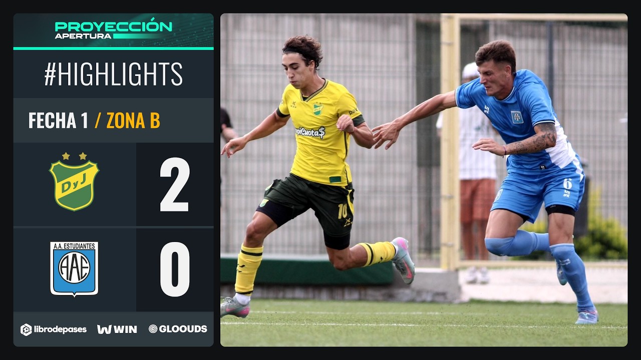 DEFENSA Y JUSTICIA 2 - 0 ESTUDIANTES (RC) I Resumen del partido I #TorneoProyecci&oacute;n Apertura 2026