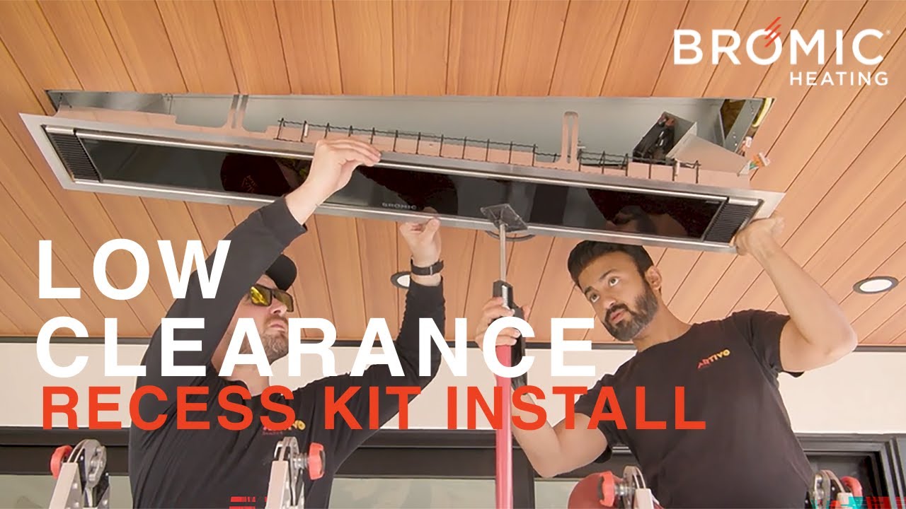Low Clearance? Here's How to Install Bromic Heating