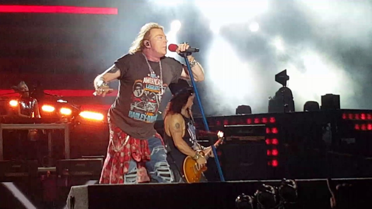 Guns N' Roses It's So Easy Sydney 2017