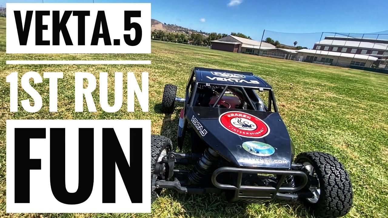 Enjoying a VEKTA.5 - 1/5 Scale Buggy! - First Run - Bartolone Racing - Smith RC Studios