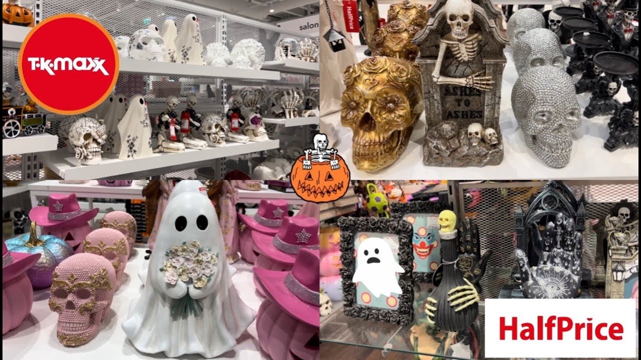 Halloween w TK MAXX i HalfPrice | Halloween Hunting | Przegląd nowości🎃👻✨