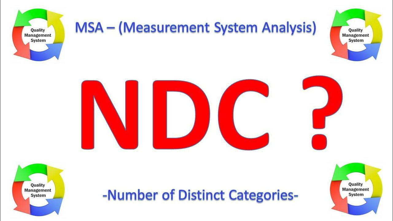 What is 'NDC' | 'NDC' | Definition of NDC | Number of Distinct Categories | MSA |