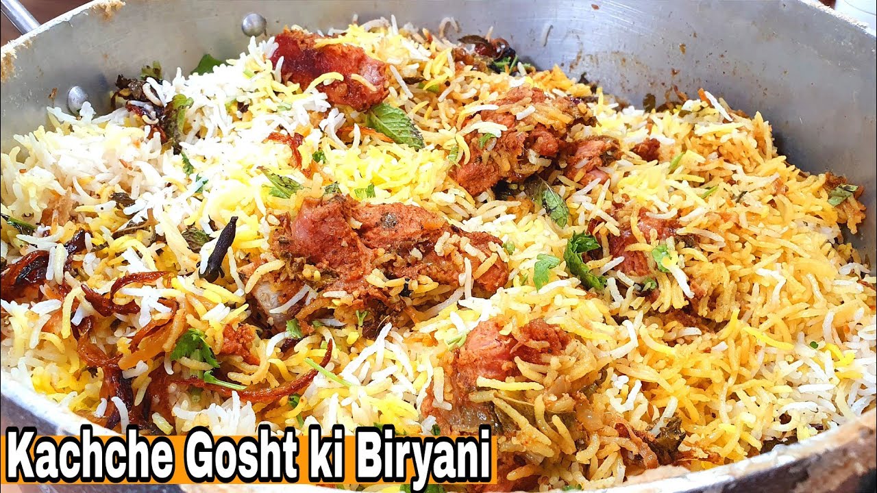 Sabse Aasan Kachche Gosht ki Biryani❤️ Perfect recipe🔥Correct method👌🏻Behad Laziz💗 Eid-ul-Adha Spl🐑