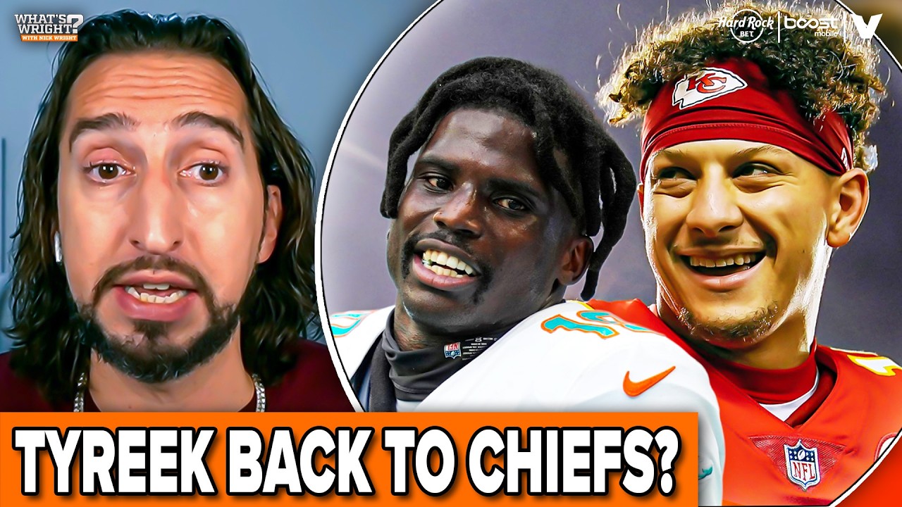Will Tyreek Hill RETURN to Chiefs after Dolphins release? | Nick Wright NFL