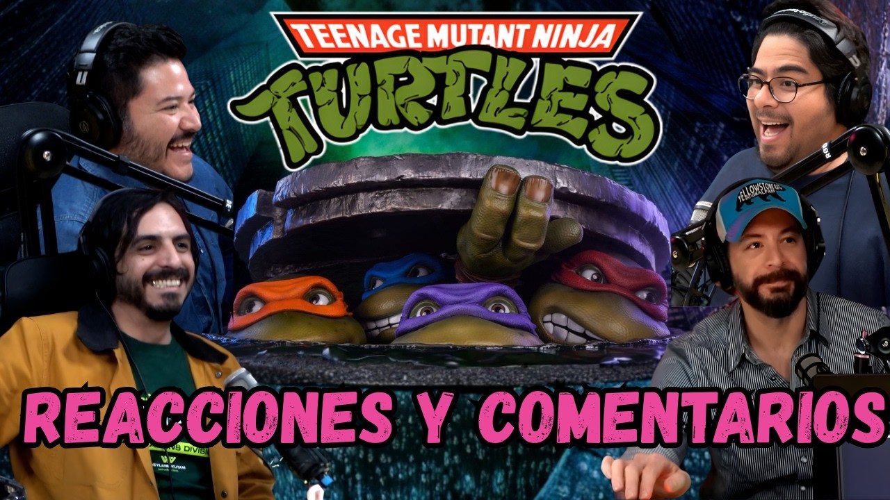 REACCIONANDO a COMENTARIOS de los episodios de LAS TORTUGAS NINJA (FT. BADÍA)