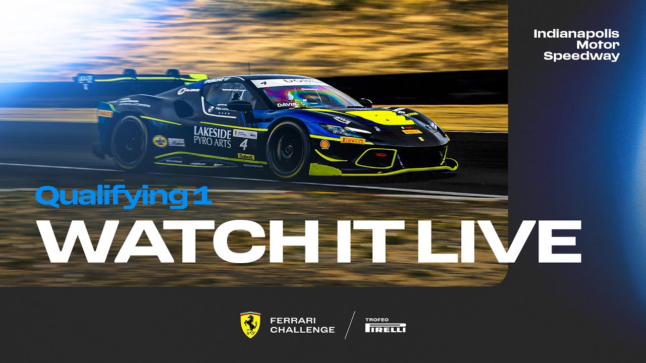 Ferrari Challenge North America - Indianapolis, Qualifying 1