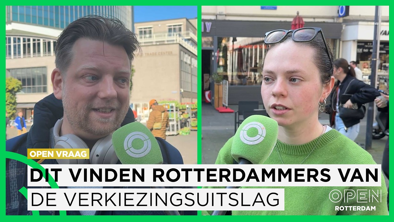 Dit vinden Rotterdammers van de uitslag van de gemeenteraadsverkiezingen | #VERKIEZINGEN010