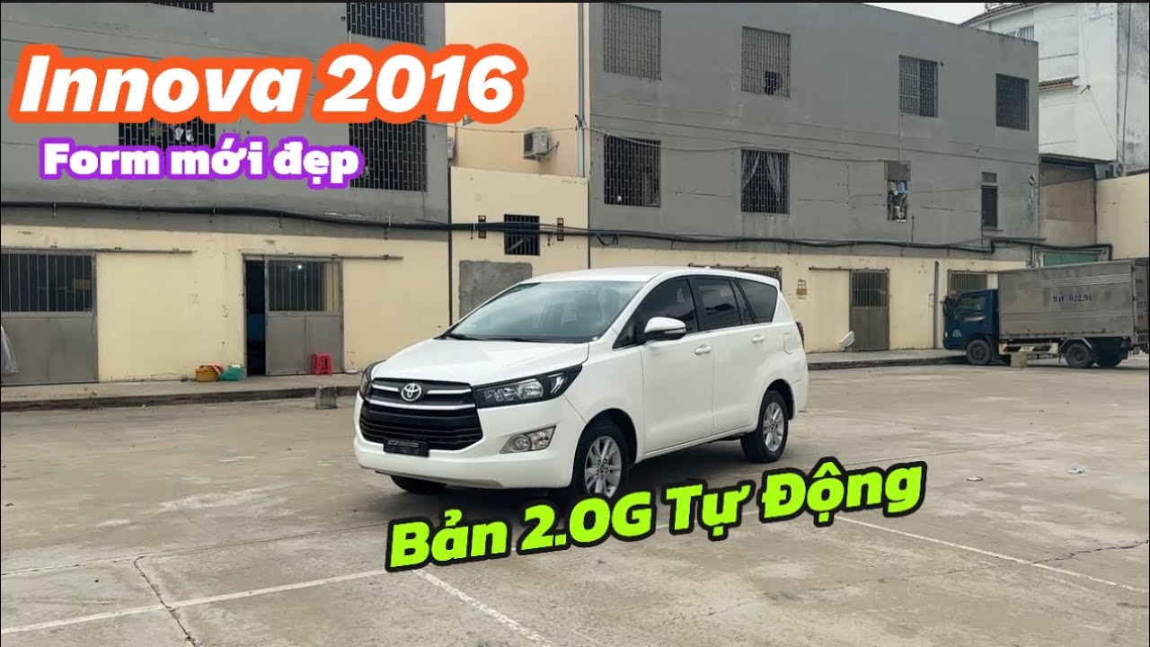 Innova 2016 bản số “Tự Động” 2.0G/ form mới đẹp công nghệ nhiều giá hợp lý - Thanh Ô Tô Cũ