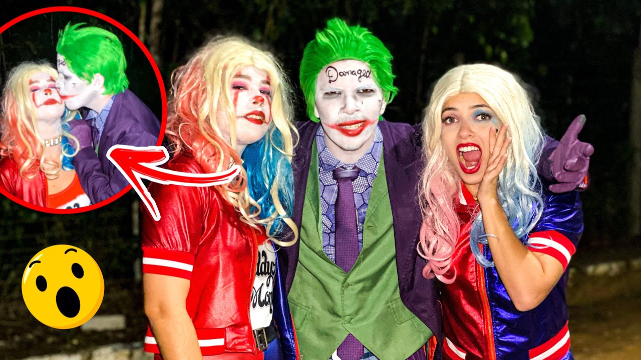 A PENNY SE TRANSFORMOU NA ARLEQUINA E O CORINGA BEIJOU ELA