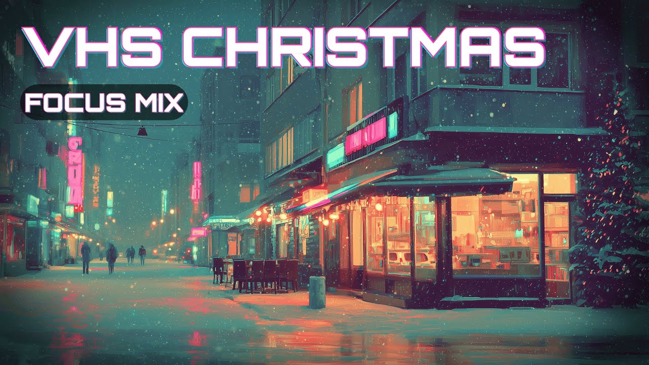 VHS Christmas – Synthwave Focus Mix for Coding (No Vocals)
