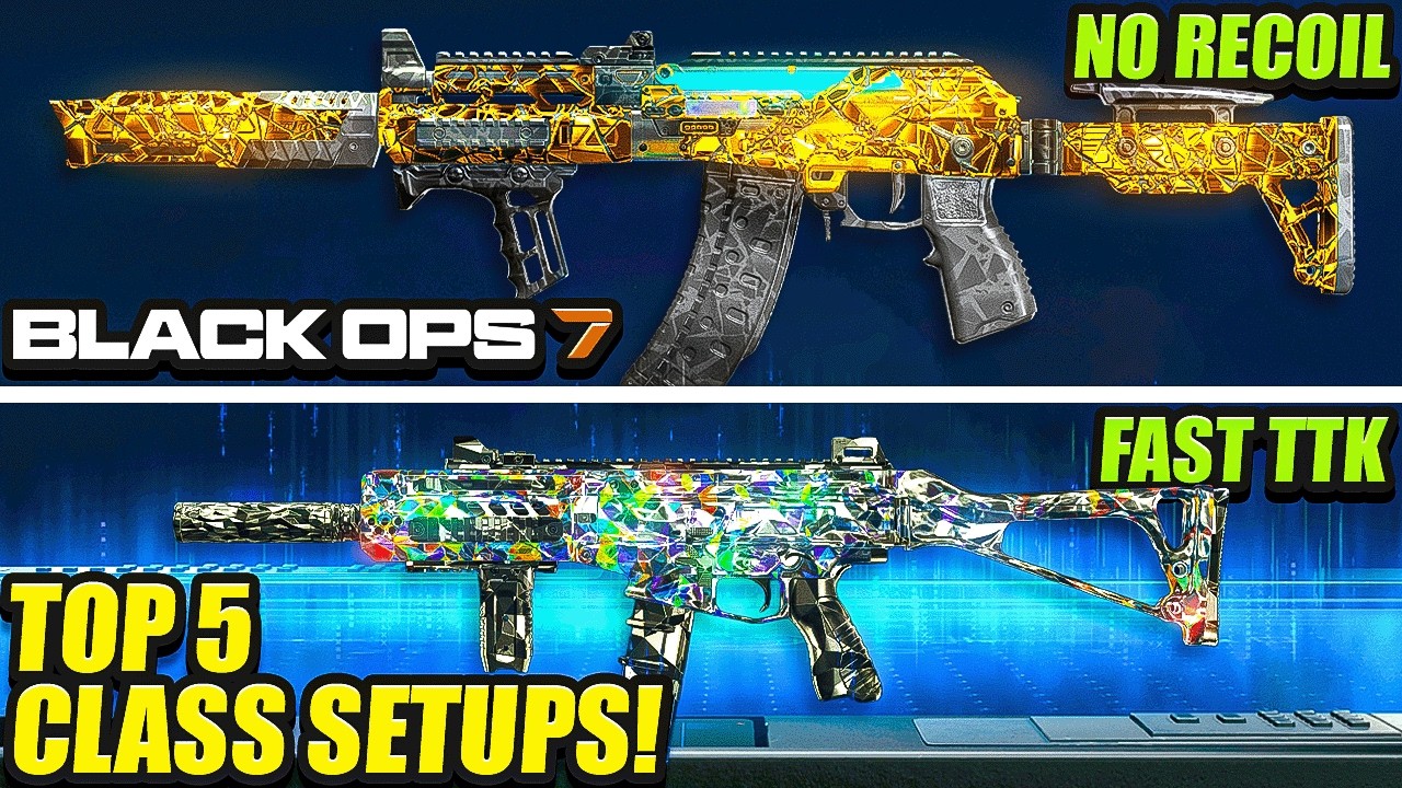 BLACK OPS 7: НОВЫЕ ТОП-5 *МЕТА* КОМПЛЕКТОВ ОРУЖИЯ ПОСЛЕ ОБНОВЛЕНИЯ! (Лучшие комплекты оружия для ...