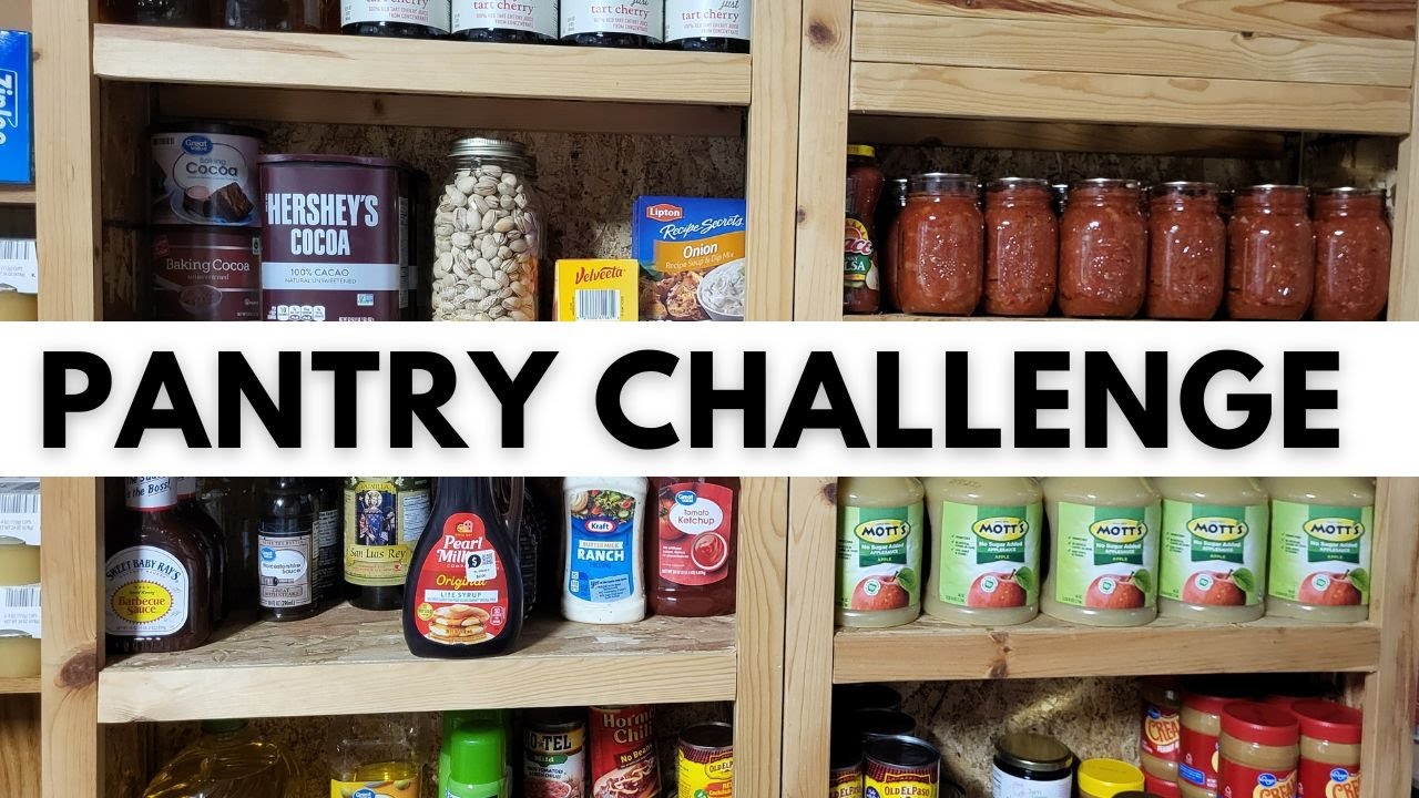 My Very First Pantry Challenge - Join Me for Pantry Tour & My Goals