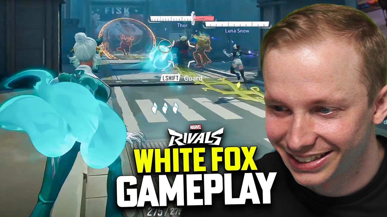 WHITE FOX GAMEPLAY Trailer Is Here in Marvel Rivals!