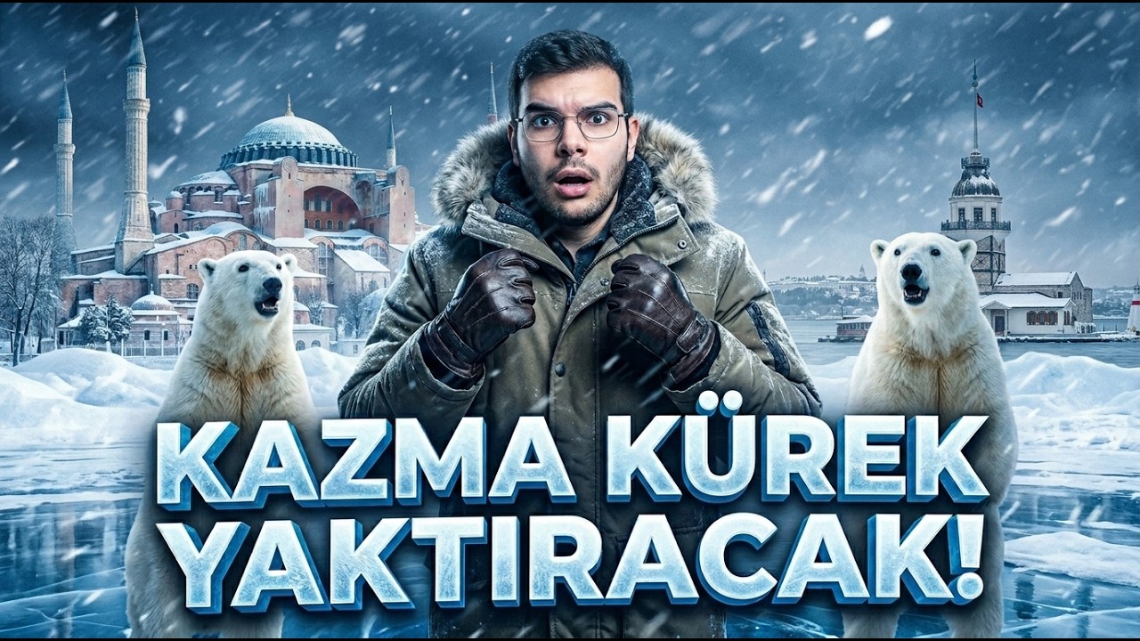 BÖYLE BİR SOĞUK SİSTEM GÖRÜLMEDİ! 😯