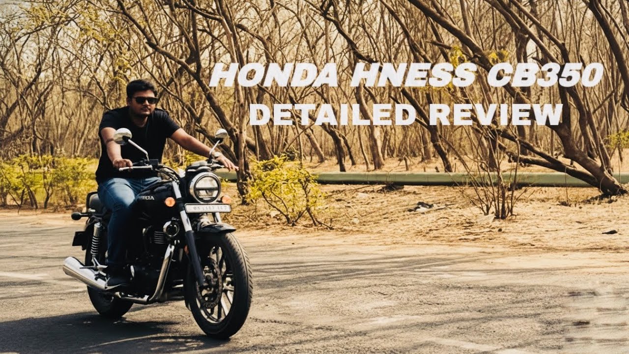 The Honda CB 350 H’ness | review video ❤️‍🔥