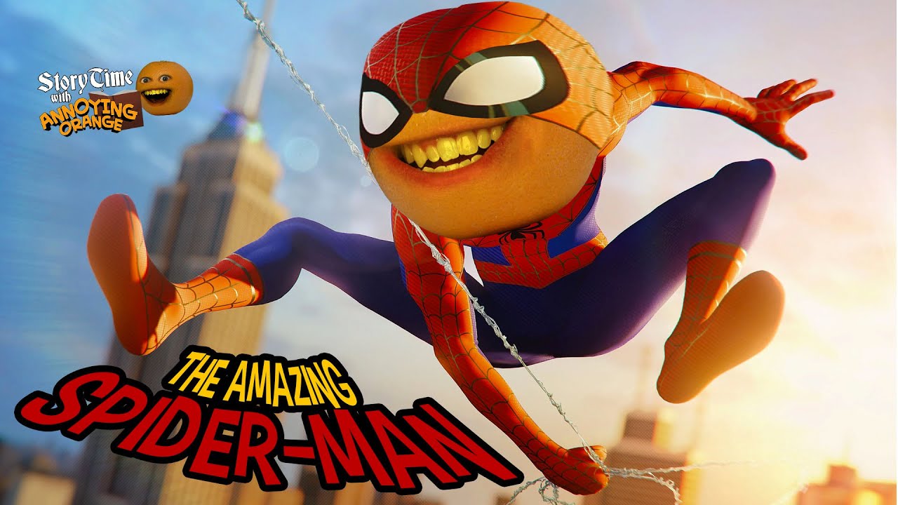 Annoying Orange - Storytime: The Amazing Spider-Man!