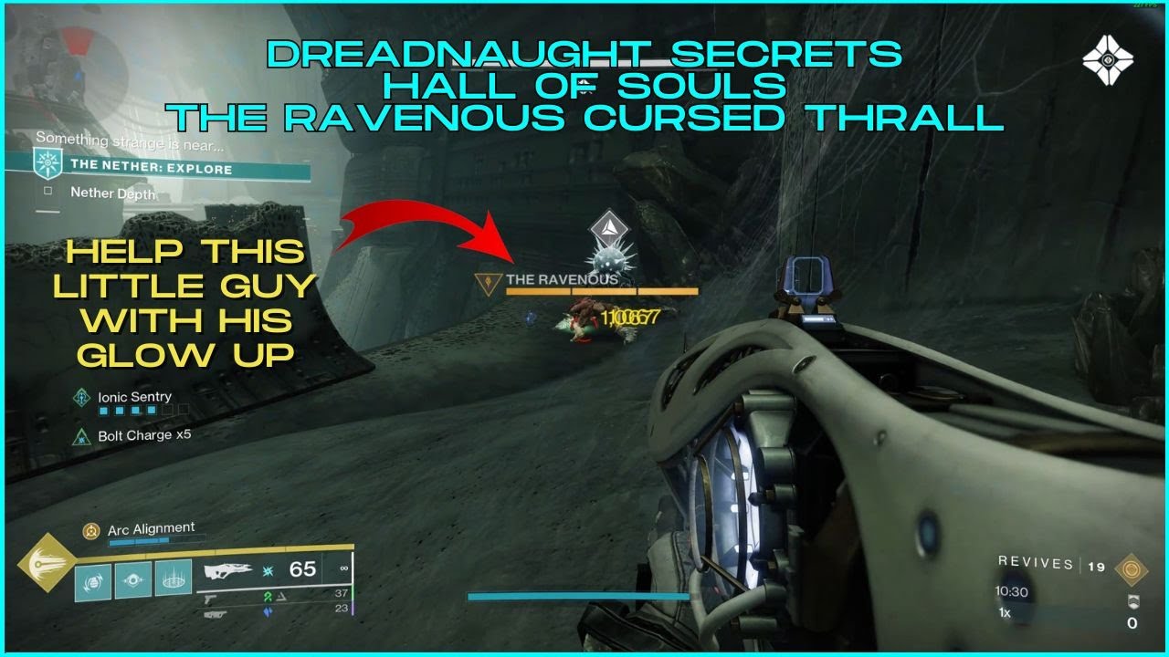 Dreadnaught Secrets - Hall of Souls - The Ravenous Cursed Thrall Chest - Destiny 2 Episode Heresy