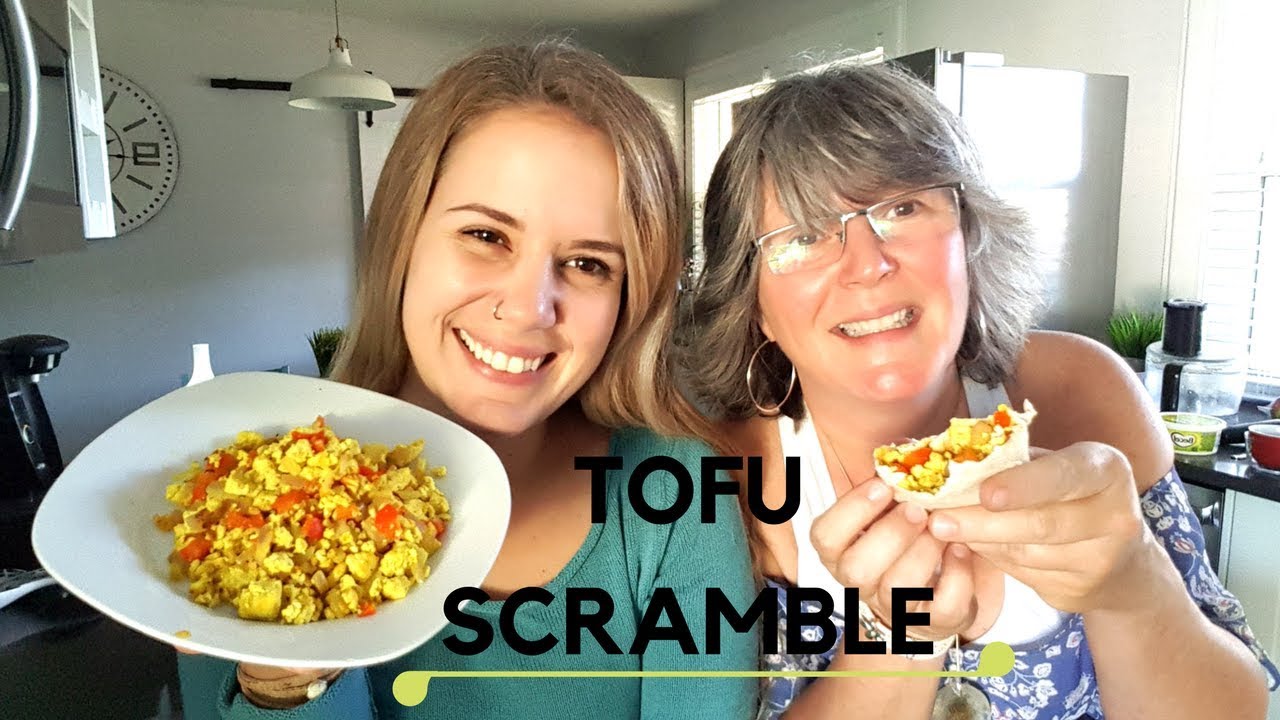 EASY OIL FREE TOFU SCRAMBLE FOR BEGINNERS | RECIPE