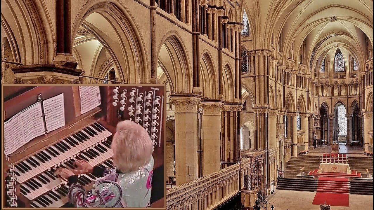 Elgar | POMP & CIRCUMSTANCE | Diane Bish at Canterbury Cathedral, England