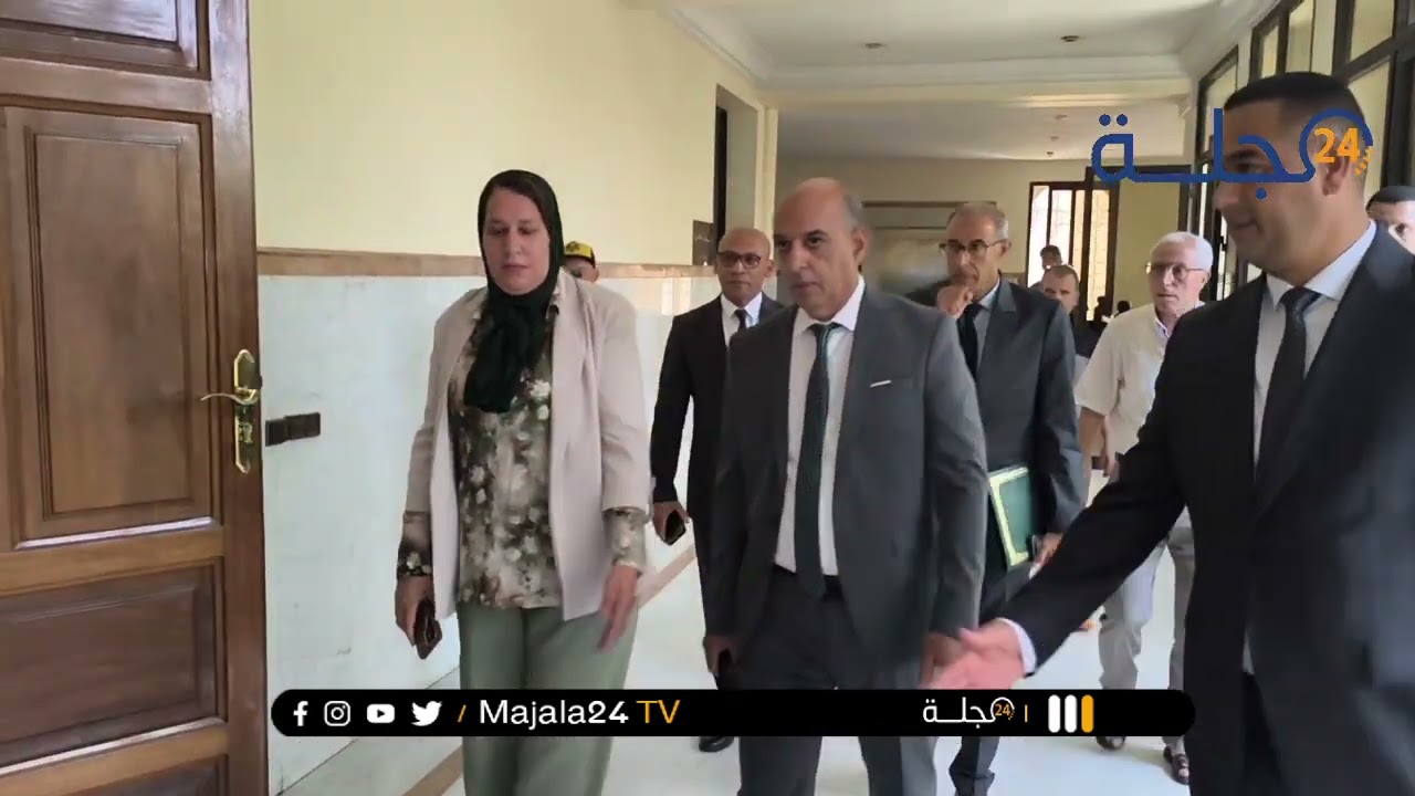عامل إقليم سطات محمد حبوها في لقاء تواصلي مغلق مع المجلس الجماعي بعيدا عن عدسات كاميرات الإعلام
