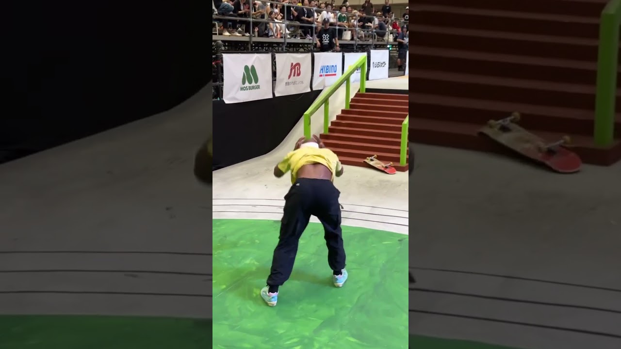 Cordano Russell takes home SILVER at #XGames Chiba 2024 Monster Energy Skateboard Best Trick