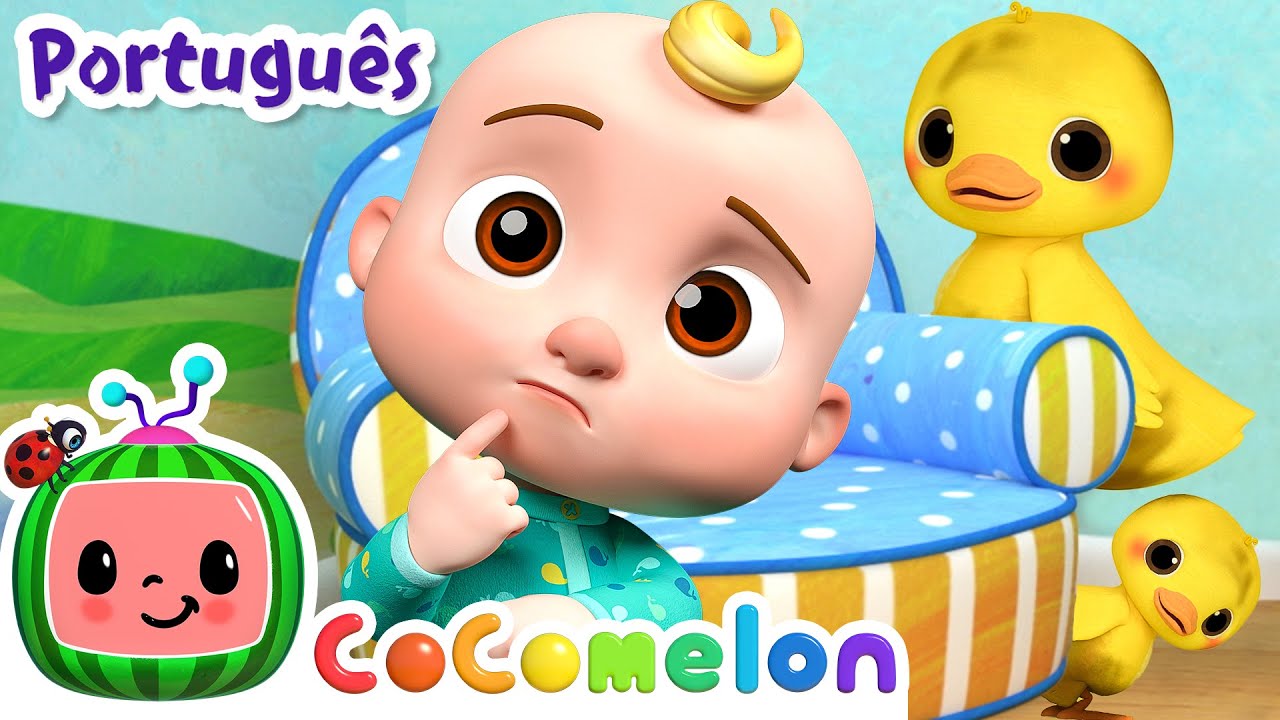 Esconde-esconde dos patinhos | Cocomelon em Português | Desenhos Animados e Músicas Infantis