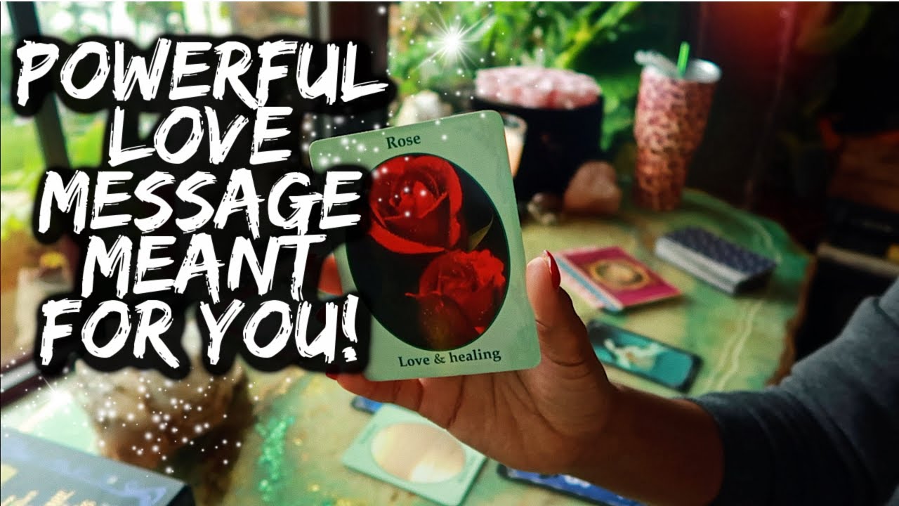 Pick A Card Reading- Spirit's Powerful Message for your Love Life!