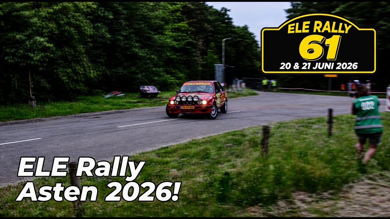 BMW E30 & Subaru Impreza Pushing Hard! | ELE Rally 2026 (Asten)