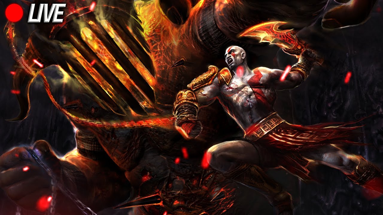GOD OF WAR 3 STREAM! Part 1 🔴 | @k7tony google it!