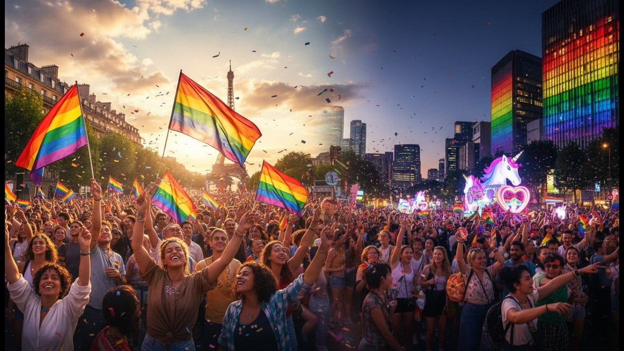 Global Pride Celebrations 🌈 4K Journey Through Pride Month Around the World