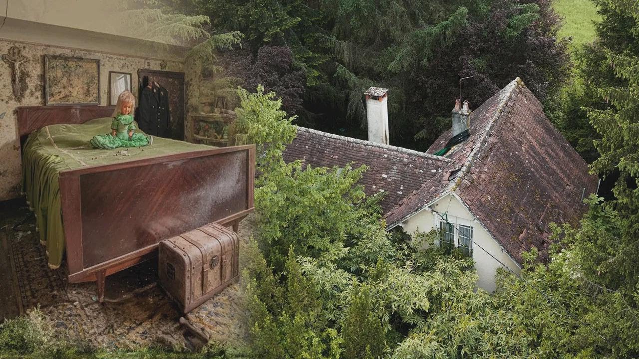 Ela viveu sozinha por 30 anos! Explorando a casa abandonada de uma francesa misteriosa