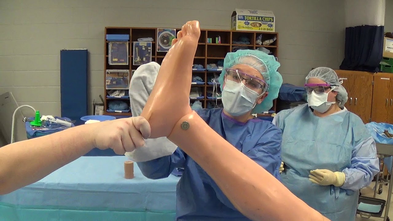 Lower Extremity Draping
