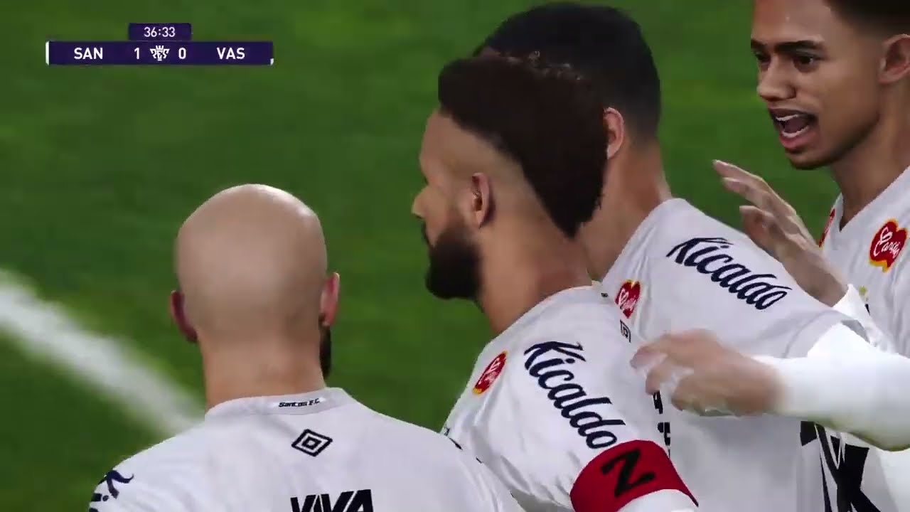 S4NTOS X V4SCO 4O V1VO COM 1M4G3N5 - JOGO DE HOJE ASSISTA AGORA GAMEPLAY PES21
