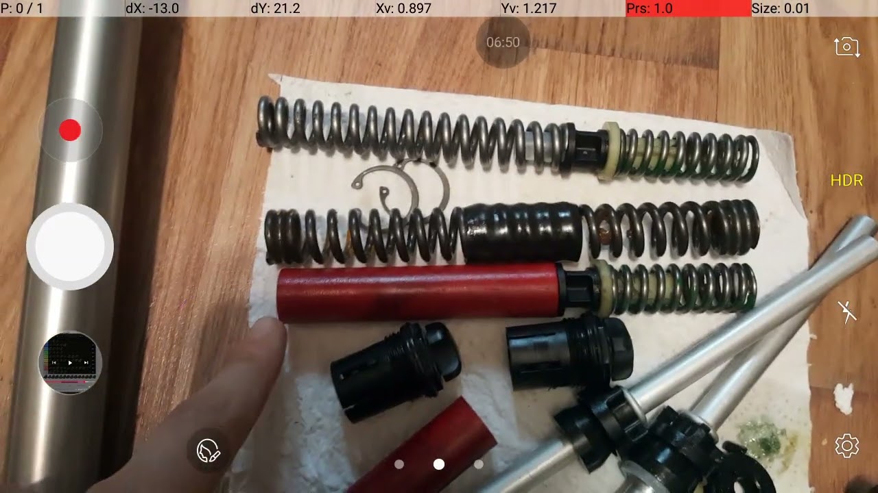 Rockshox Judy T2 1998 Conversion Without Kit From Elastomer To Full Coil Stiff Setup With Oil Inside