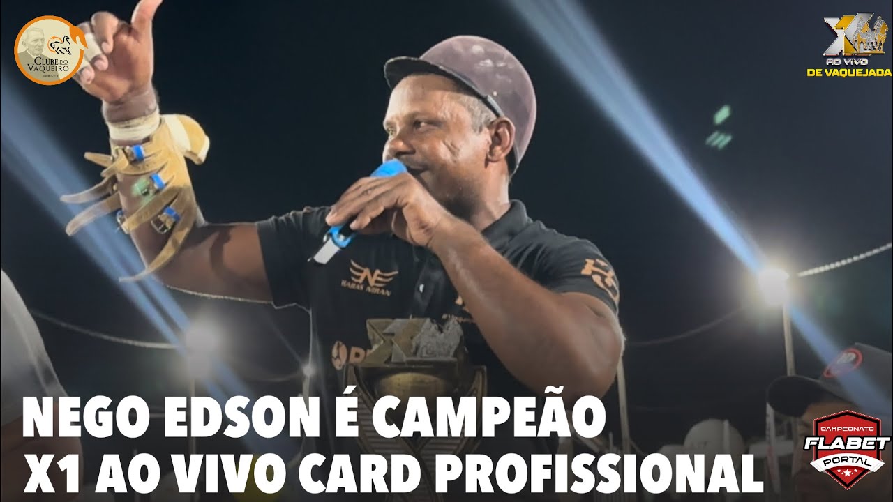 NEGO EDSON X VITOR RAYARA X1 DE VAQUEJADA AO VIVO DISPUTA PROFISSIONAL VAQUEJADA CLUBE DO VAQUEIRO
