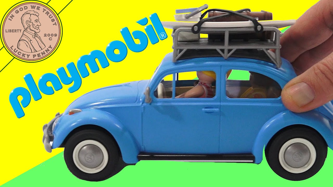 Playmobil Camping Bus & Volkswagen Beetle Build!