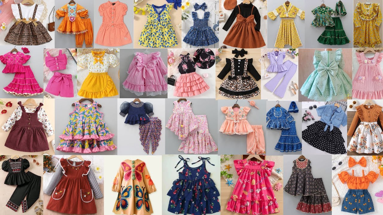 Latest baby frock design 2025|Baby girl dress design|Kids girl Frock design|Baby dress designl