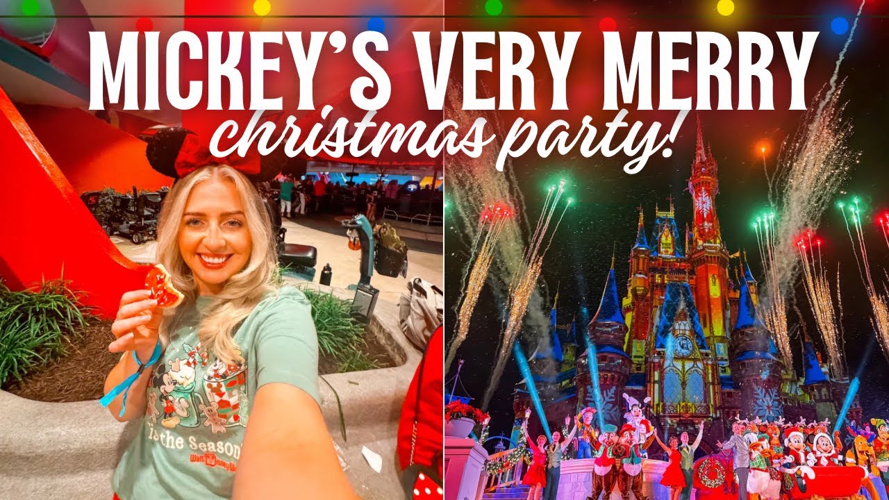 MY FIRST MICKEY'S VERY MERRY CHRISTMAS PARTY 2024! 🎄✨ | Full Review, Top Tips & ALL The Cookies! 🍪
