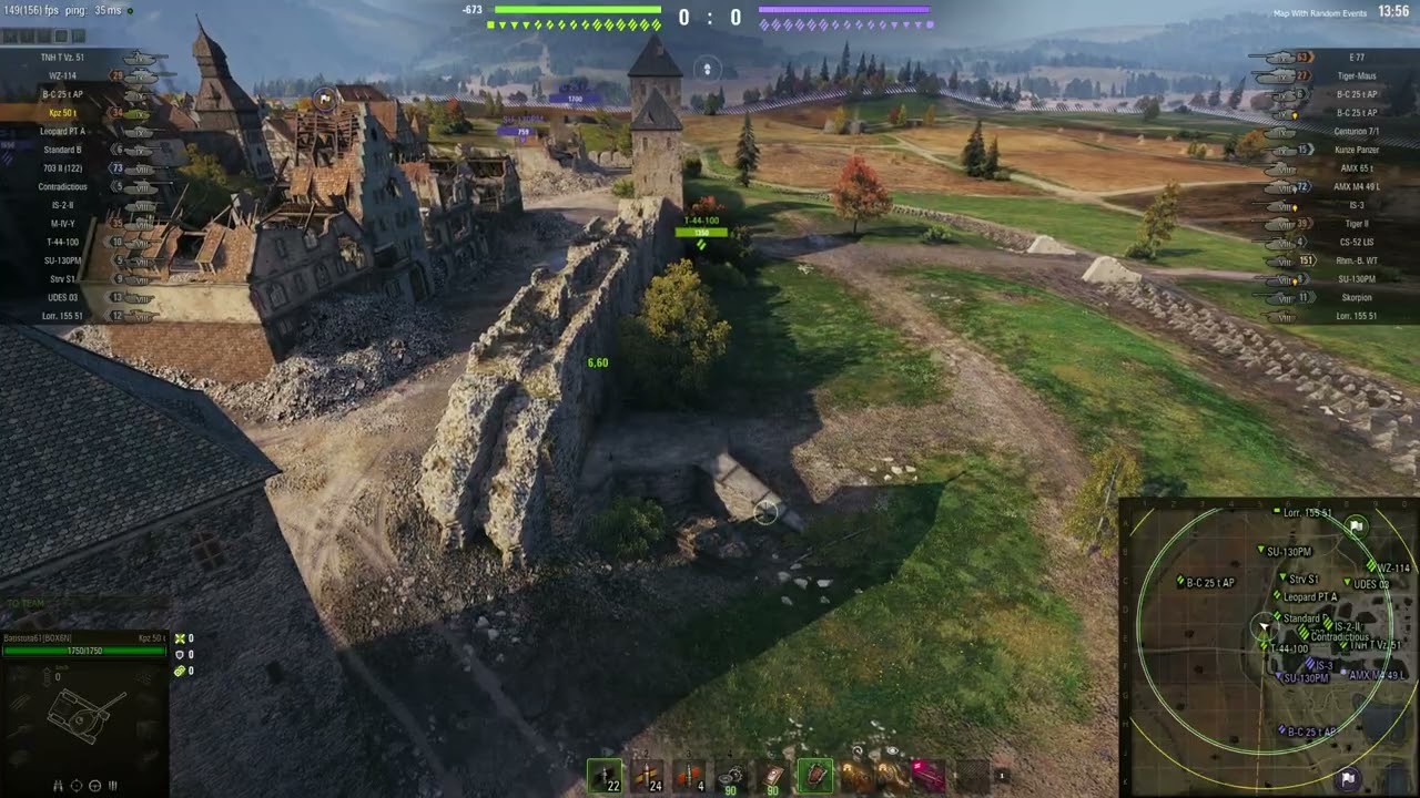 KPZ 50t strong tank doing its job! #worldoftanks