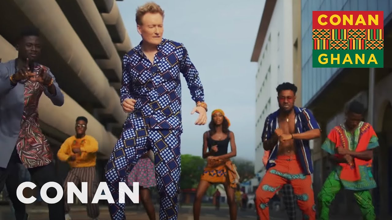 Conan Makes A Music Video With Kuami Eugene | CONAN on TBS