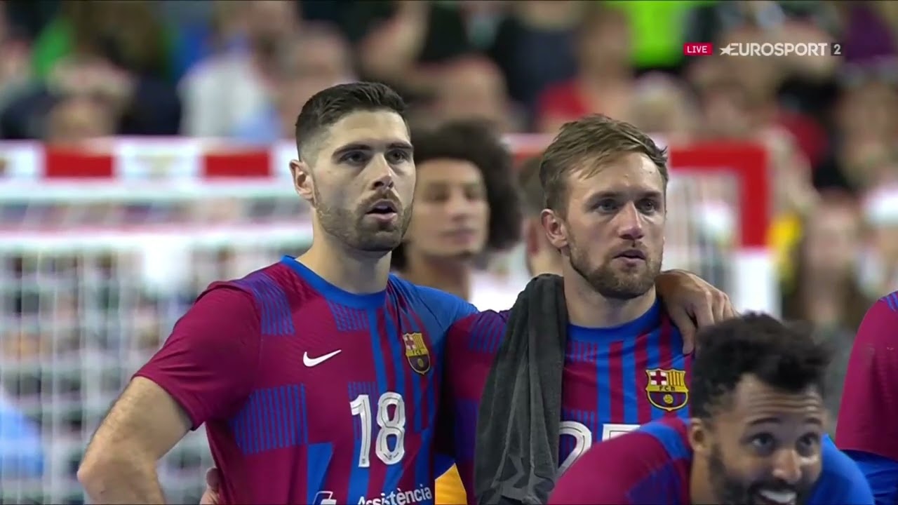 Finale de la ligue des Champions de Handball 2022 - Tirs aux buts - Barcelone vs Kielce
