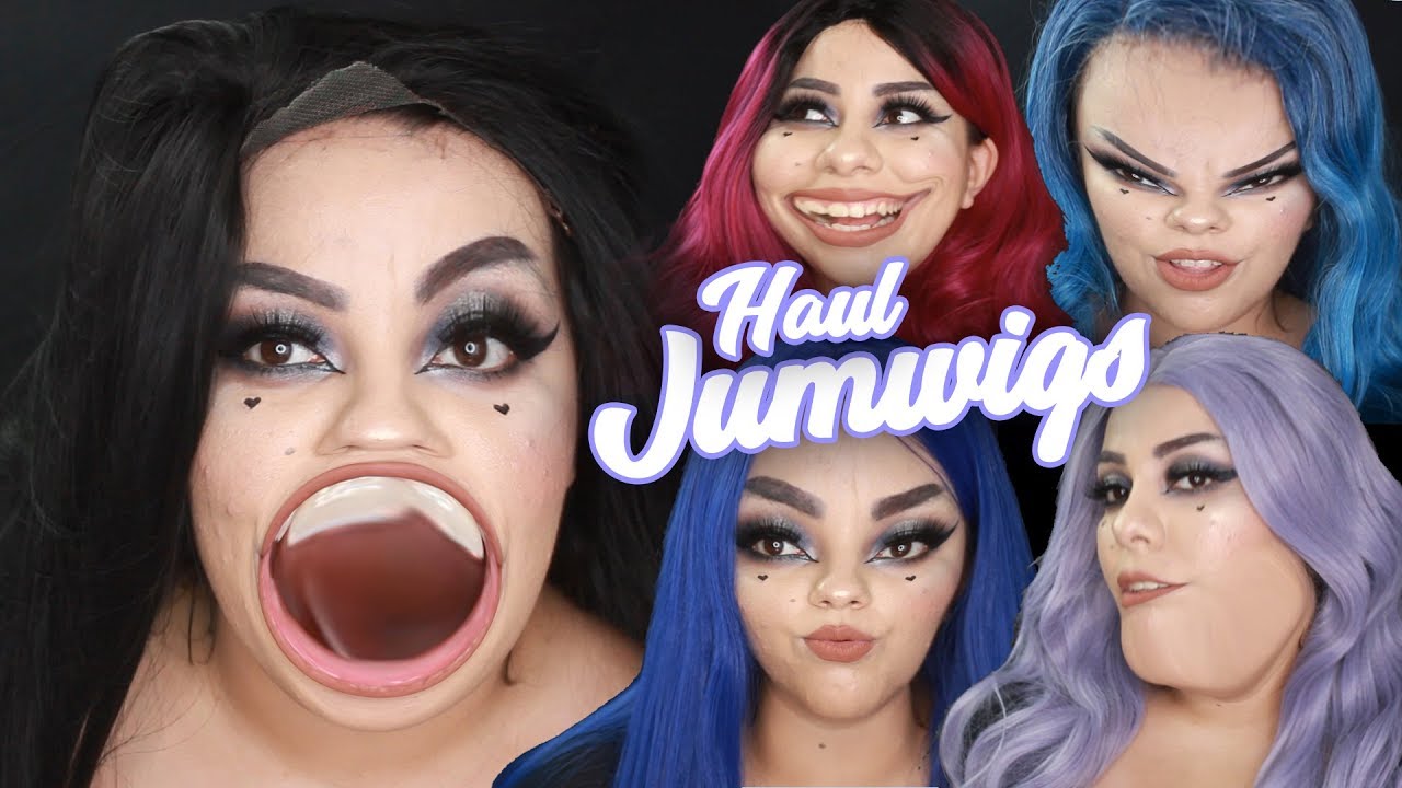 morrita intenta encontrar su verdadero yo con pelucas / ft Jumwigs