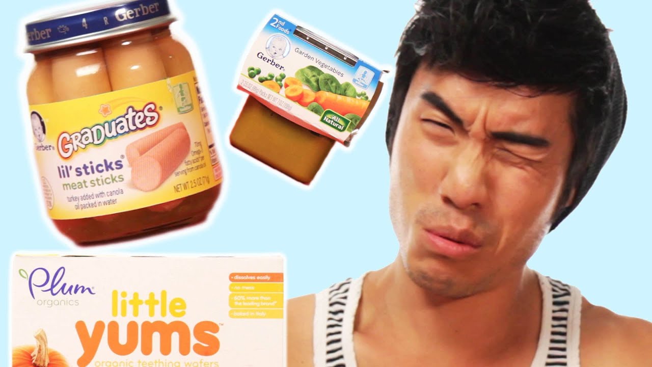 Adults Taste Baby Food