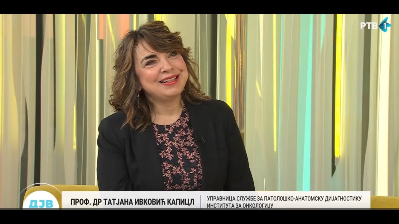 Prof.drTatjana Ivković Kapicl-Modernizovana patološka laboratorija Instituta za onkologiju Vojvodine