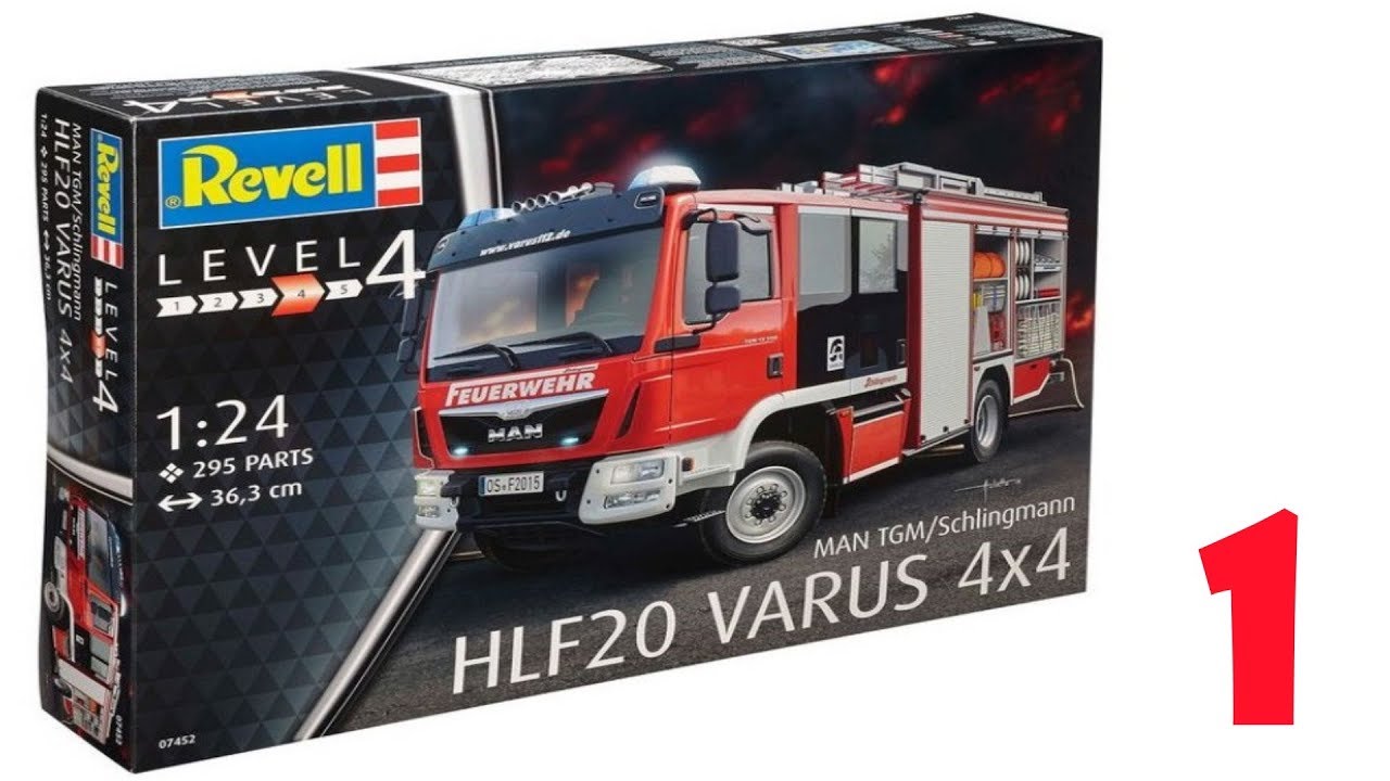 REVELL HLF 20 VARUS 4X4 ◄Step 1,2,3 ►