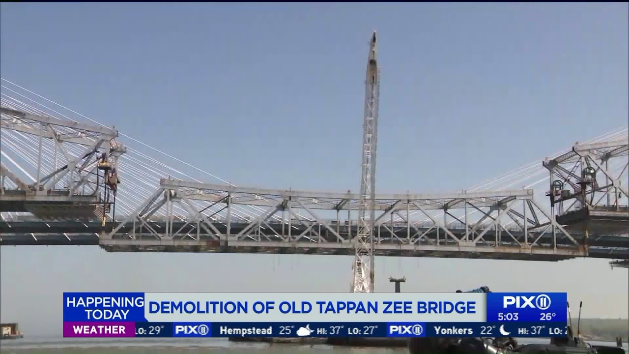 Tappan Zee Bridge demolition set for Tuesday